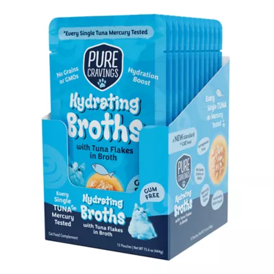Pure Cravings Mercury Tested Hydrating Broths Cat Food Topper - Grain Free, 1.3 Oz - Image 3