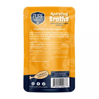 Pure Cravings Mercury Tested Hydrating Broths Cat Food Topper - Grain Free, 1.3 Oz - Image 2