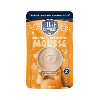 Pure Cravings Mercury Tested Adult Cat Wet Food - Grain Free, Mousse, 2.8 Oz - Image 1