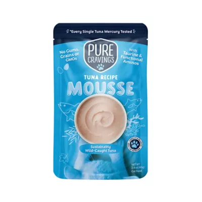 Pure Cravings Mercury Tested Adult Wet Cat Food - Grain Free, Mousse, 2.8 Oz - Image 1