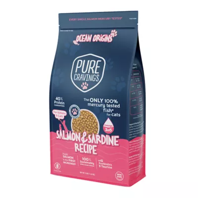 Pure Cravings Mercury Tested All Life Stages Dry Cat Food - Grain Free, Salmon & Sardine - Image 3