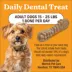 Merrick Fresh Kisses All Life Stages Dental Dog Treats image thumbnail 6