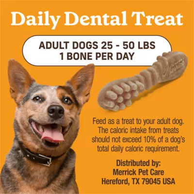 Merrick Fresh Kisses All Life Stages Dental Dog Treats - Medium - Image 6