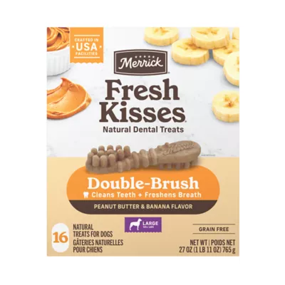 Merrick Fresh Kisses All Life Stages Dental Dog Treats - Large - Image 1