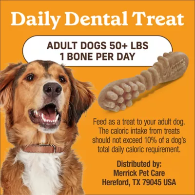 Merrick Fresh Kisses All Life Stages Dental Dog Treats - Large - Image 6