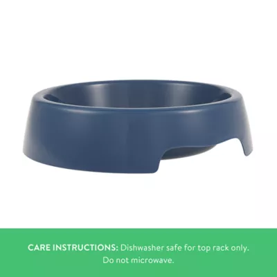 Top Paw® Basic Plastic Dog Bowl 27oz , Pink/Green/Blue - Image 3