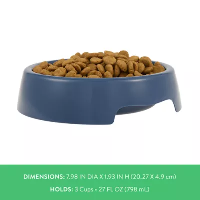 Top Paw® Basic Plastic Dog Bowl 27oz , Pink/Green/Blue - Image 4