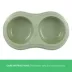 Top Paw® Plastic Double Diner Dog Bowl, 12OZ & 27OZ, Blue/Pink/Green image thumbnail 3