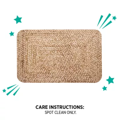 Whisker City® Wicker Printed Cat Placemat 17.5 IN L X 11 IN W - Image 3