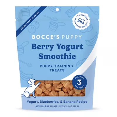 Bocce's Bakery Puppy Training Treats - Berry & Yogurt 3 oz - Image 1