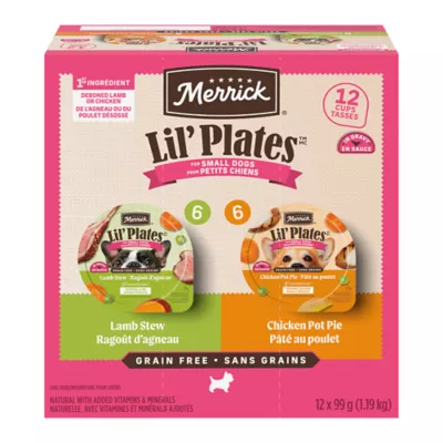 Merrick Lil' Plates Grain Free In Gravy Variety Pack Wet Dog Food - Image 1