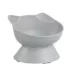 Whisker City® Grey Elevated Cat Ear Melamine Cat Bowl 6 FL OZ image thumbnail 1