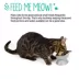Whisker City® Grey Elevated Cat Ear Melamine Cat Bowl 6 FL OZ image thumbnail 5