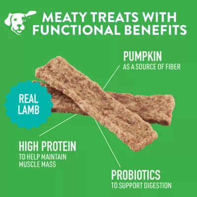 DOGSWELL® Gut Health All Life Stages Jerky Dog Treat - Lamb 10 oz - Image 3