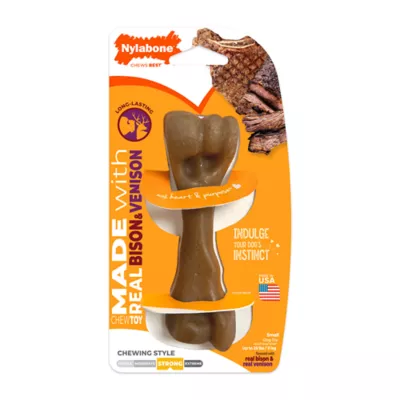 Nylabone® Meat Stick Dog Toy, Bison & Venison - Image 1