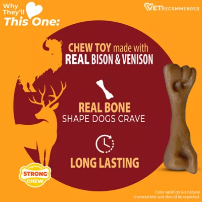 Nylabone® Meat Stick Dog Toy, Bison & Venison - Image 4