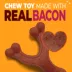 Nylabone® Meat Wishbone Dog Toy, Bacon image thumbnail 3