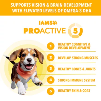 IAMS Proactive Healthy Puppy Dog Food - Chicken - Image 3