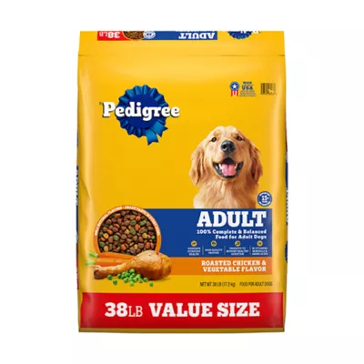 Pedigree Complete Nutrition Adult Dry Dog Food - Roasted Chicken & Vegetable Flavor Recipe - Image 1