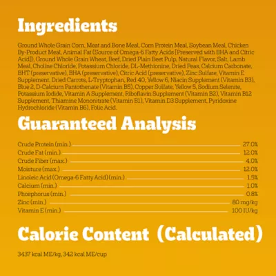 Pedigree® High Protein With Real Beef Adult Dry Dog Food - Beef & Lamb - Image 9