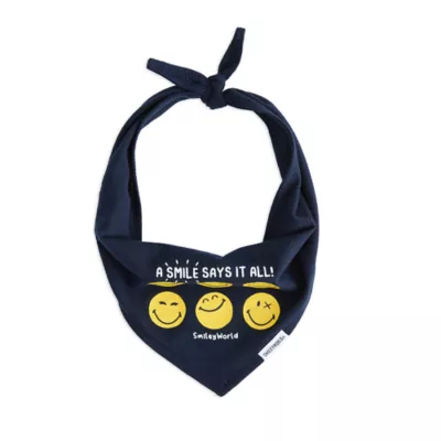SMILEY WORLD® "A smile says it all" Jersey Dog Bandana - Image 2