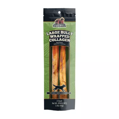 Redbarn Adult Dog Chews - Collagen Bully Stick 2 ct - Image 1