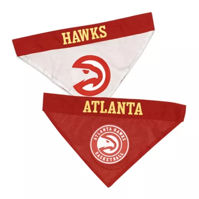 Pets First Atlanta Hawks Reversible Bandana - Image 1