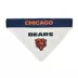 Chicago Bears NFL Reversible Pet Bandana image thumbnail 2