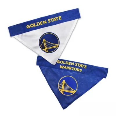 Pets First Golden State Warriors Reversible Bandana - Image 1