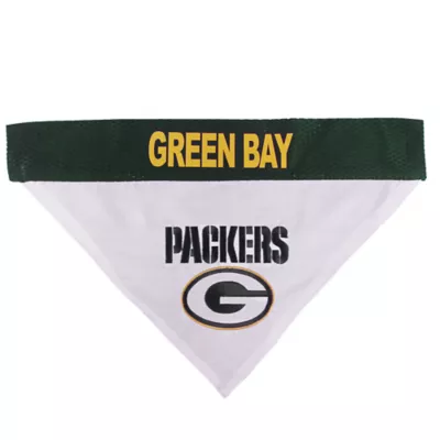 Green Bay Packers NFL Reversible Pet Bandana - Image 2