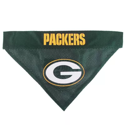 Green Bay Packers NFL Reversible Pet Bandana - Image 3