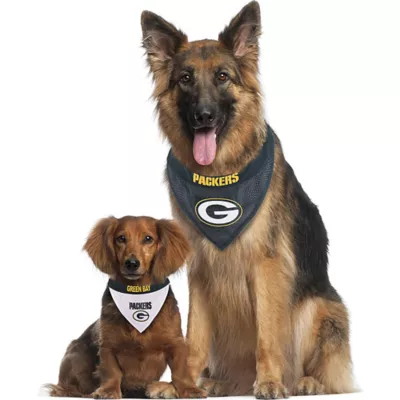Green Bay Packers NFL Reversible Pet Bandana - Image 4