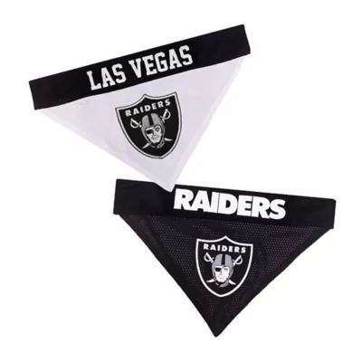 Pets First Las Vegas Raiders NFL Reversible Bandana - Image 1