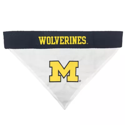 Michigan Wolverines NCAA Reversible Pet Bandana - Image 2