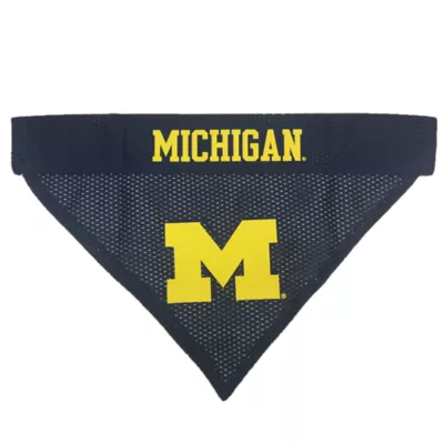 Michigan Wolverines NCAA Reversible Pet Bandana - Image 3