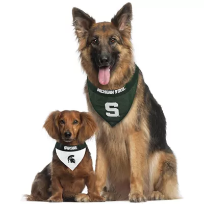 Pets First Michigan State Spartans NCAA Reversible Bandana - Image 4
