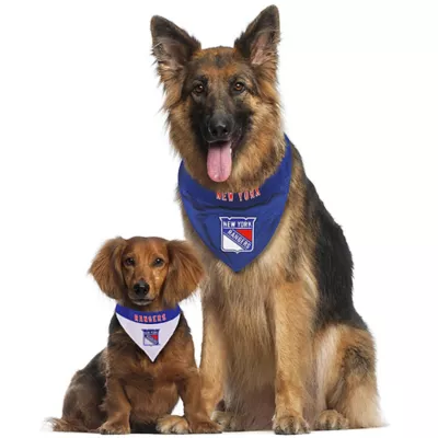 Pets First New York Rangers Reversible Bandana - Image 4