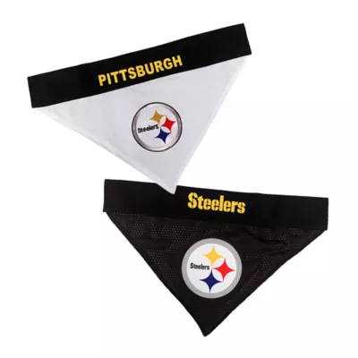 Pets First Pittsburgh Steelers NFL Reversible Bandana - Image 1