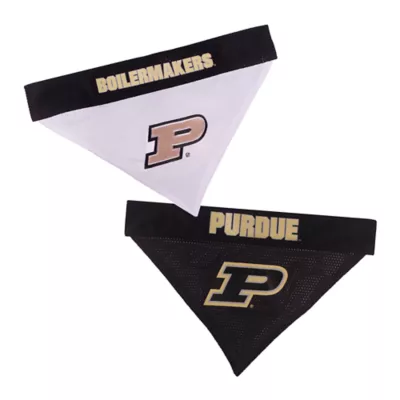 Pets First Purdue Boilermakers NCAA Reversible Bandana - Image 1