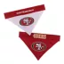 Pets First San Francisco 49ers NFL Reversible Bandana image thumbnail 1