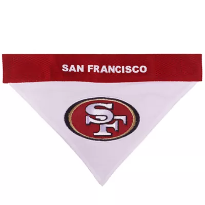 Pets First San Francisco 49ers NFL Reversible Bandana - Image 2