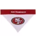 Pets First San Francisco 49ers NFL Reversible Bandana image thumbnail 2