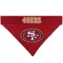 Pets First San Francisco 49ers NFL Reversible Bandana image thumbnail 3