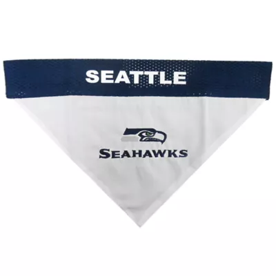Seattle Seahawks NFL Reversible Pet Bandana - Image 2