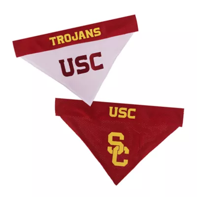 USC Trojans NCAA Reversible Pet Bandana - Image 1