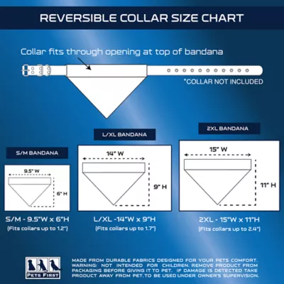 Pets First Utah Jazz Reversible Bandana - Image 5