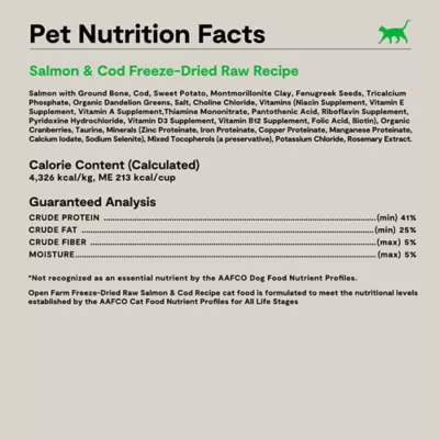 Open Farm Grain Free All Life Stages Cat Freeze Dried Raw Morsels, 3.5 oz - Image 7