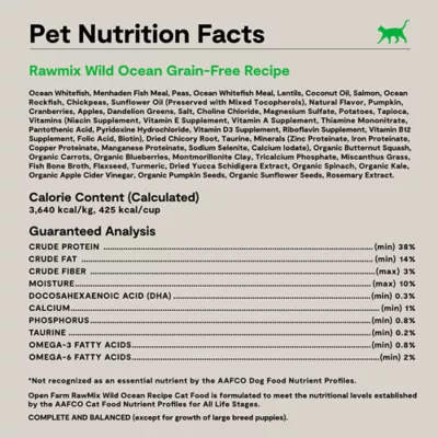 Open Farm RawMix Grain Free, High Protein Adult Dry Cat Food - Non-GMO, White Fish - Image 7