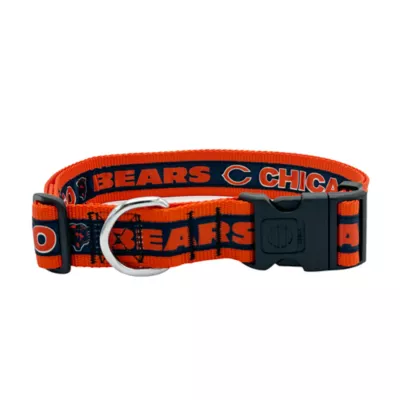 Pets First Chicago Bears Satin Collar - Image 1