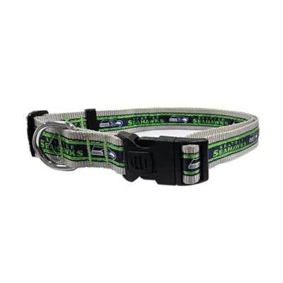 Pets First Seattle Seahawks Satin Collar - Image 1